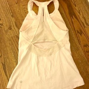 Pale pink Lululemon top
